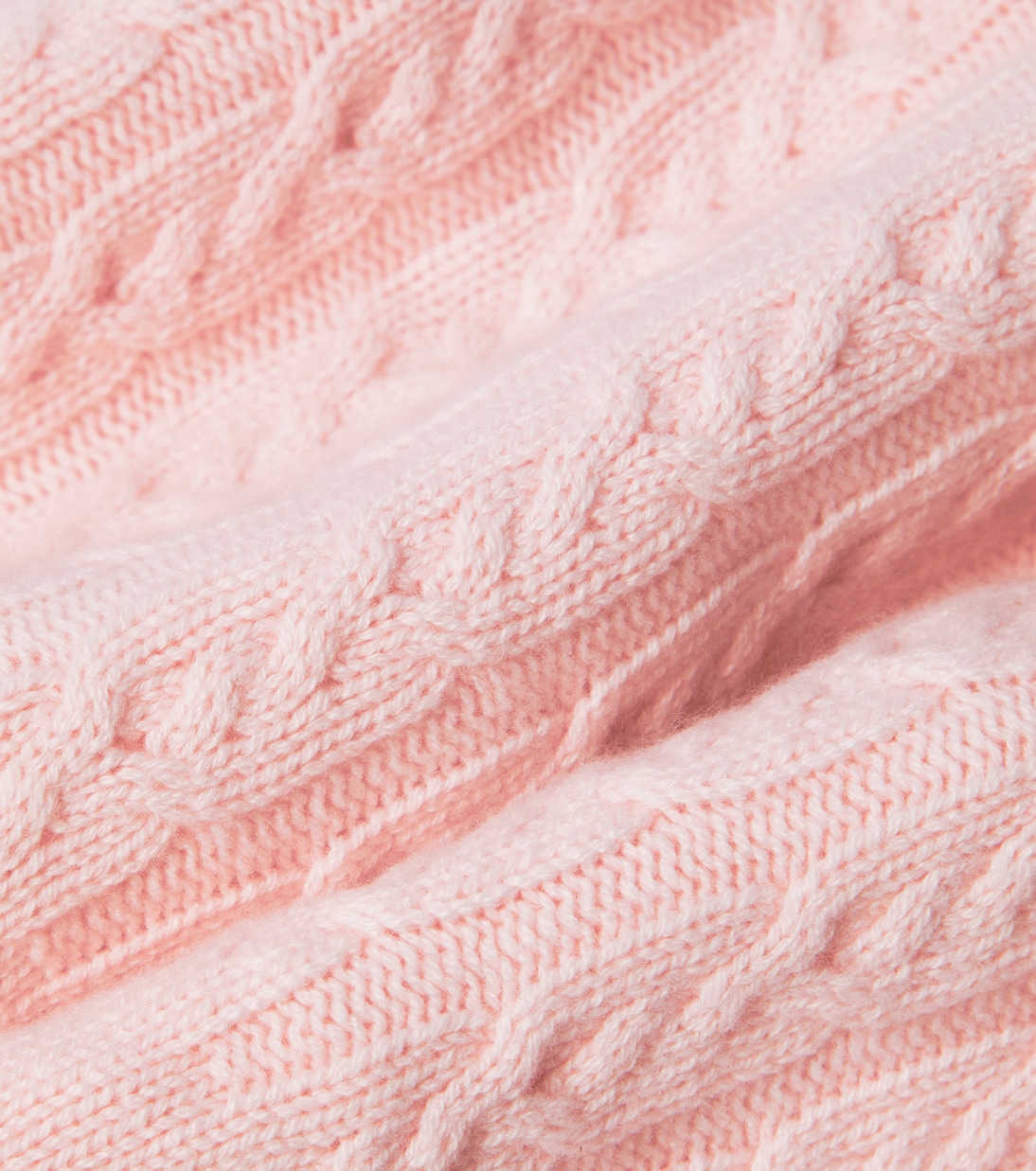 Cable-knit cashmere blanket | Loro Piana