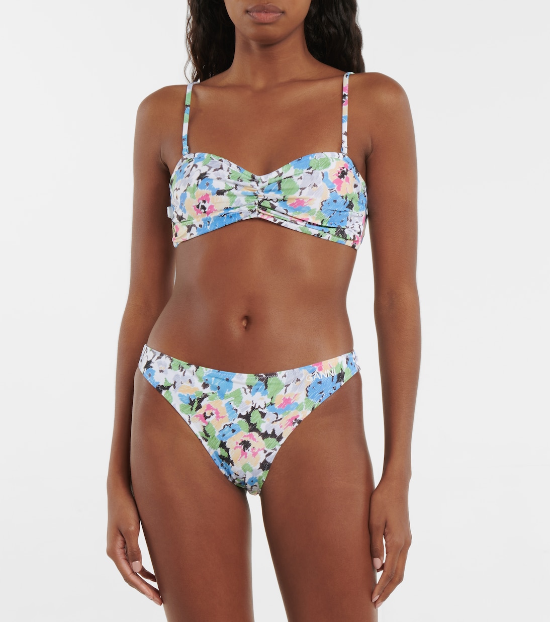 Culotte de bikini à taille basse | Ganni