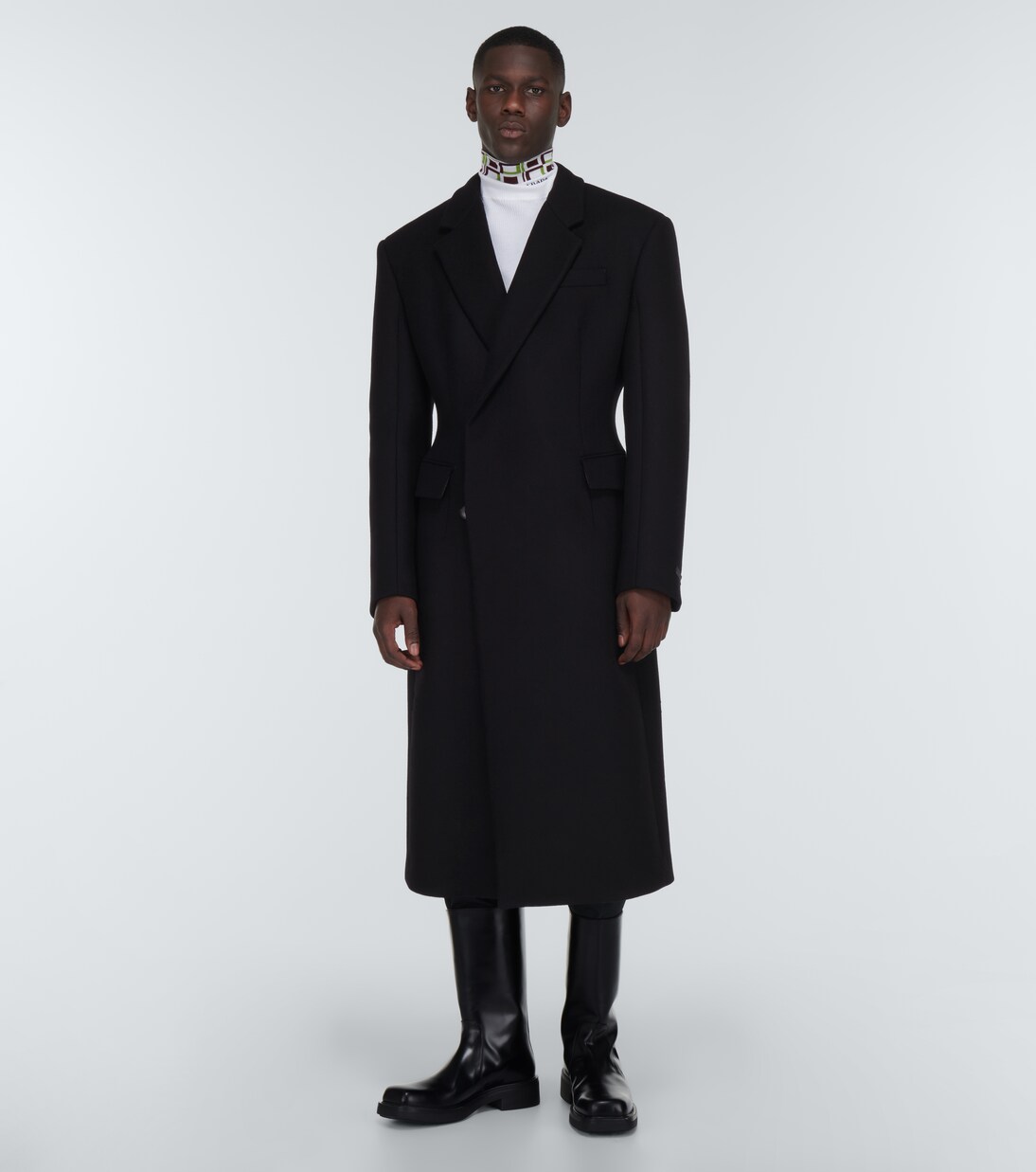 Brushed leather Chelsea boots | Prada