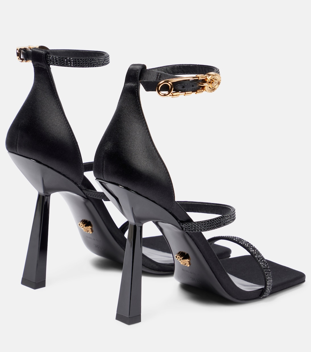 Sandalen Fendace aus Satin | Versace