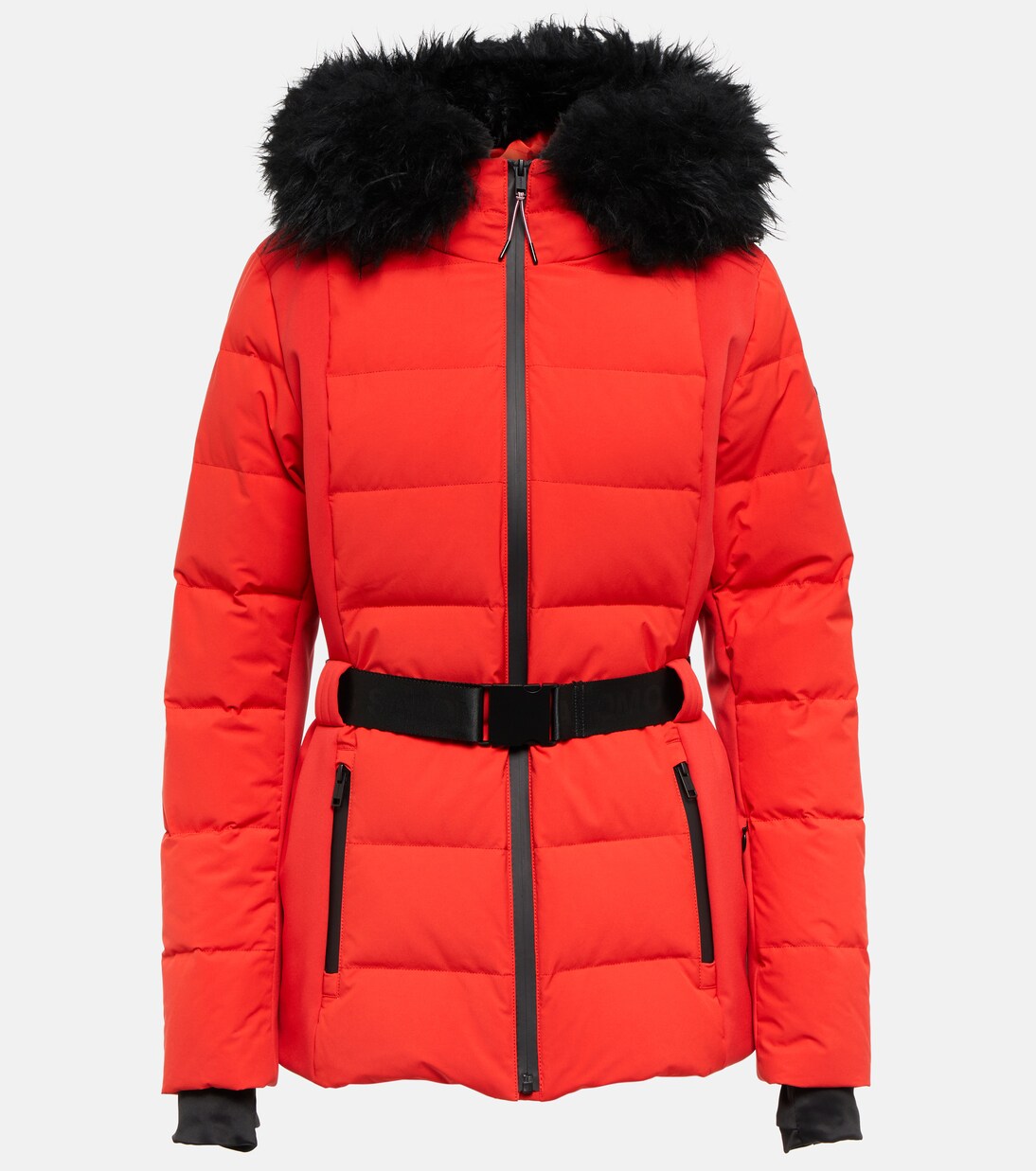 Skijacke mit Shearling | Yves Salomon