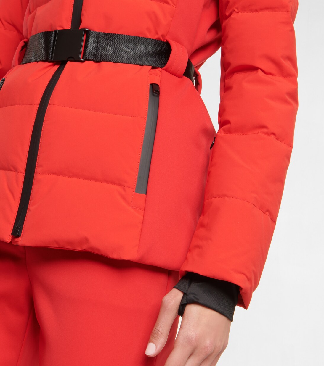 Skijacke mit Shearling | Yves Salomon