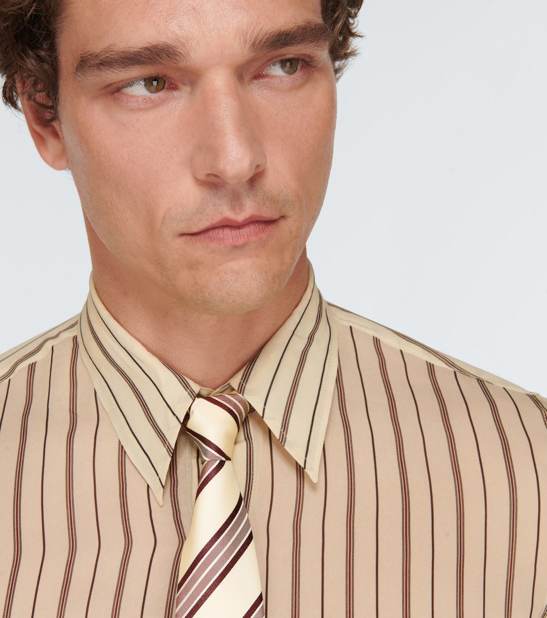 Cravatta in seta stampata | Dries Van Noten