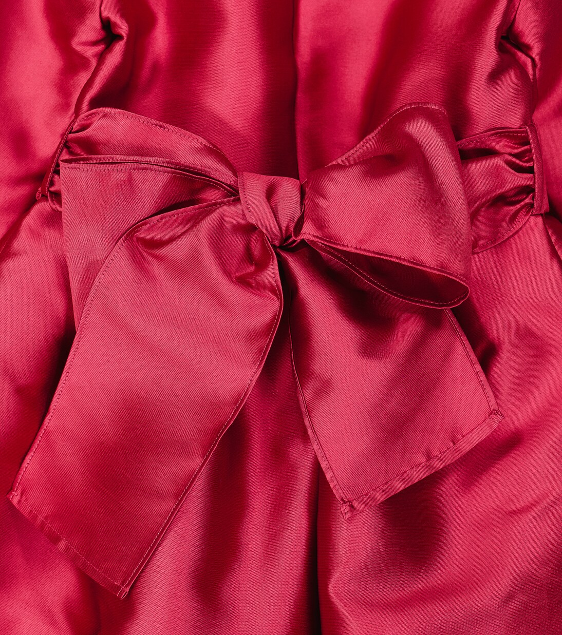 Pleated taffeta dress | Il Gufo