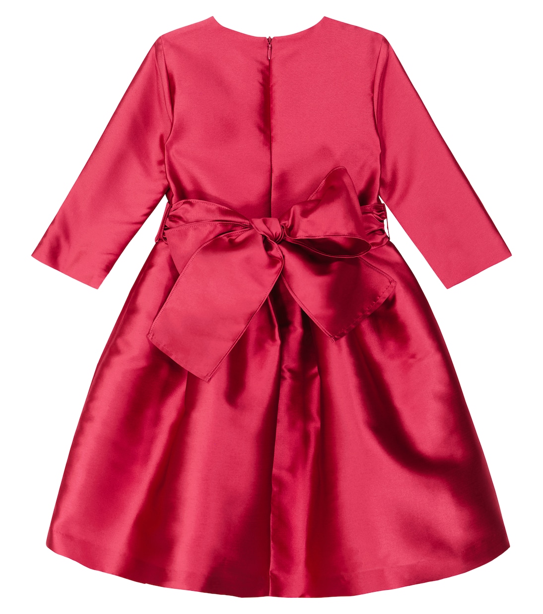 Pleated taffeta dress | Il Gufo