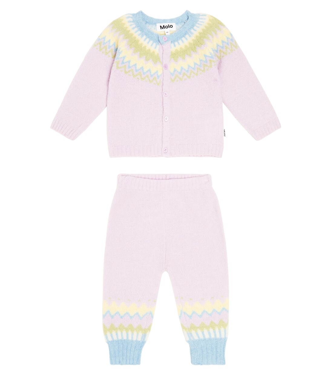 Baby - Cardigan e pantaloni in misto lana | Molo
