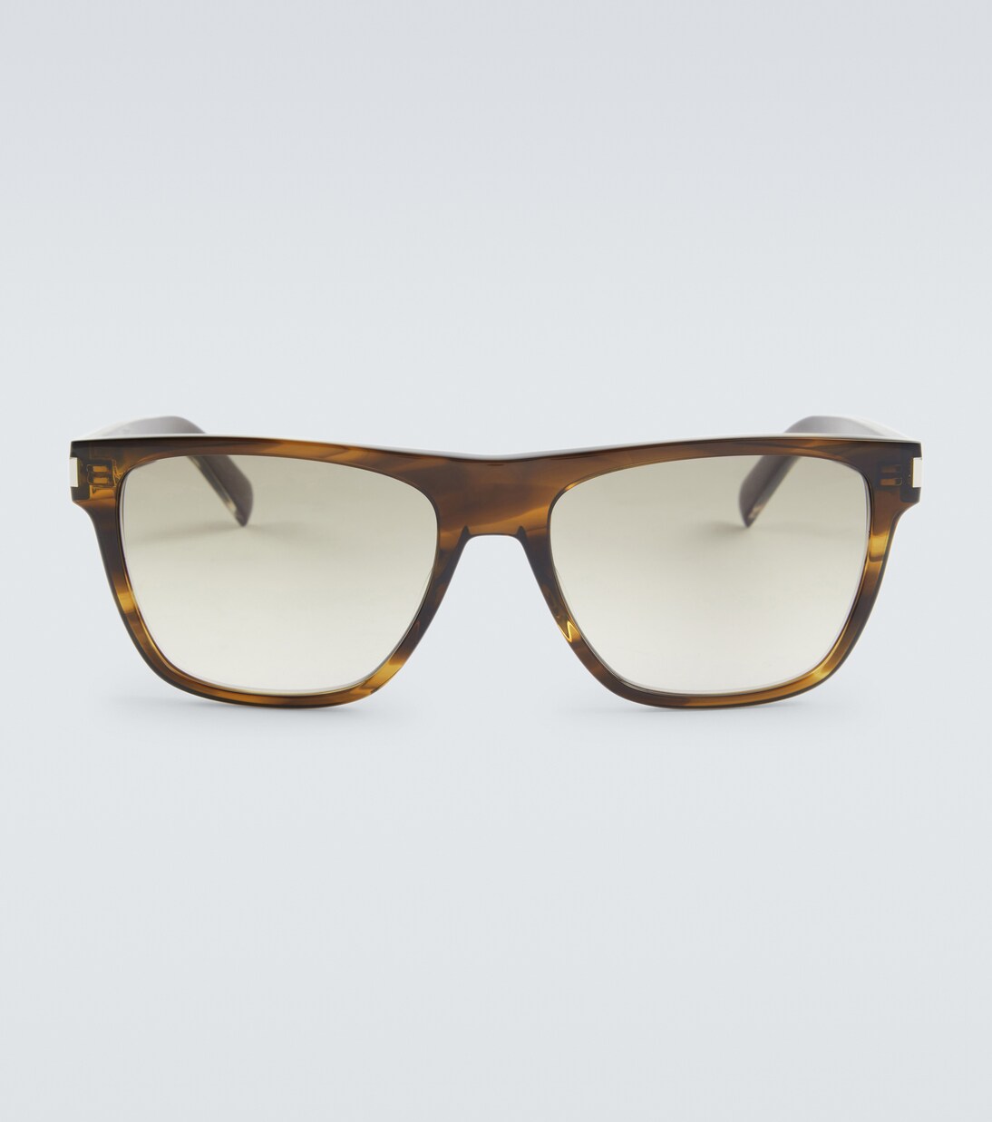 Tortoiseshell square sunglasses | Saint Laurent