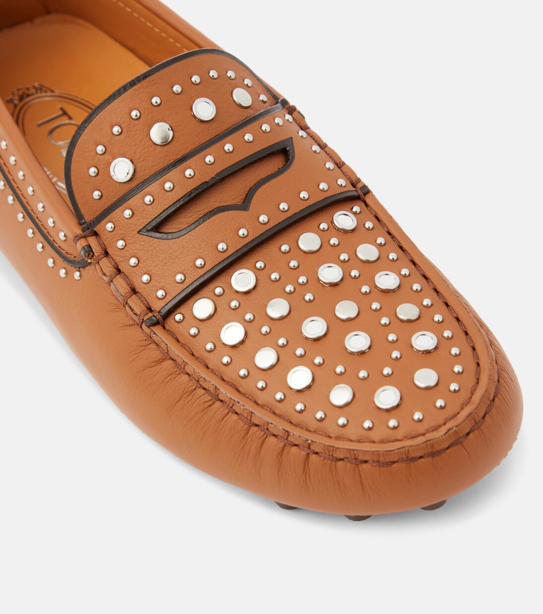 Verzierte Mokassins Gommino aus Leder | Tod's