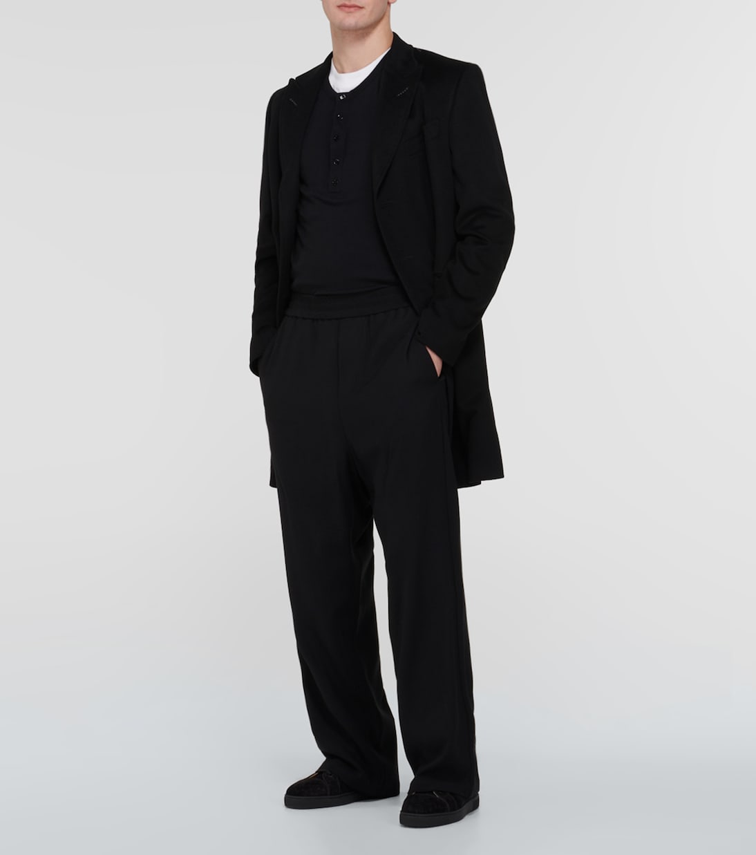 Baskets Louis en daim | Christian Louboutin