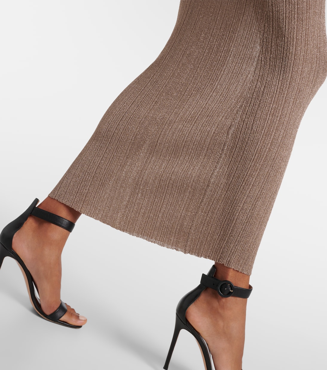 Maxikleid aus Lamé | Aya Muse