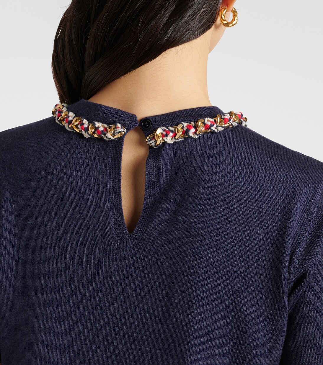 Pull en laine et soie | Carolina Herrera