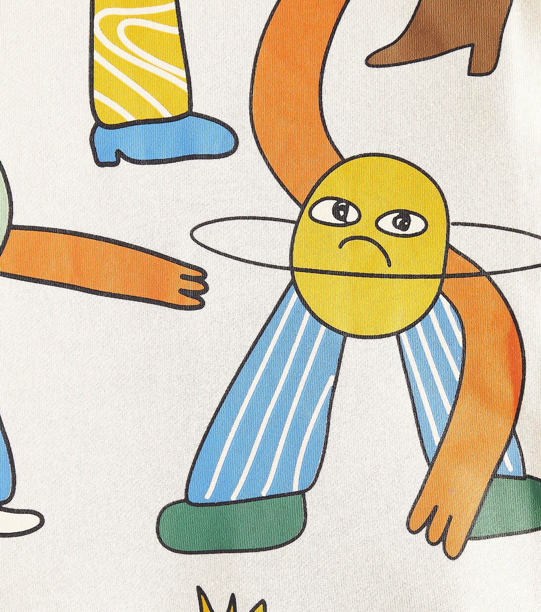 Printed cotton jersey sweatshirt | Stella McCartney Kids