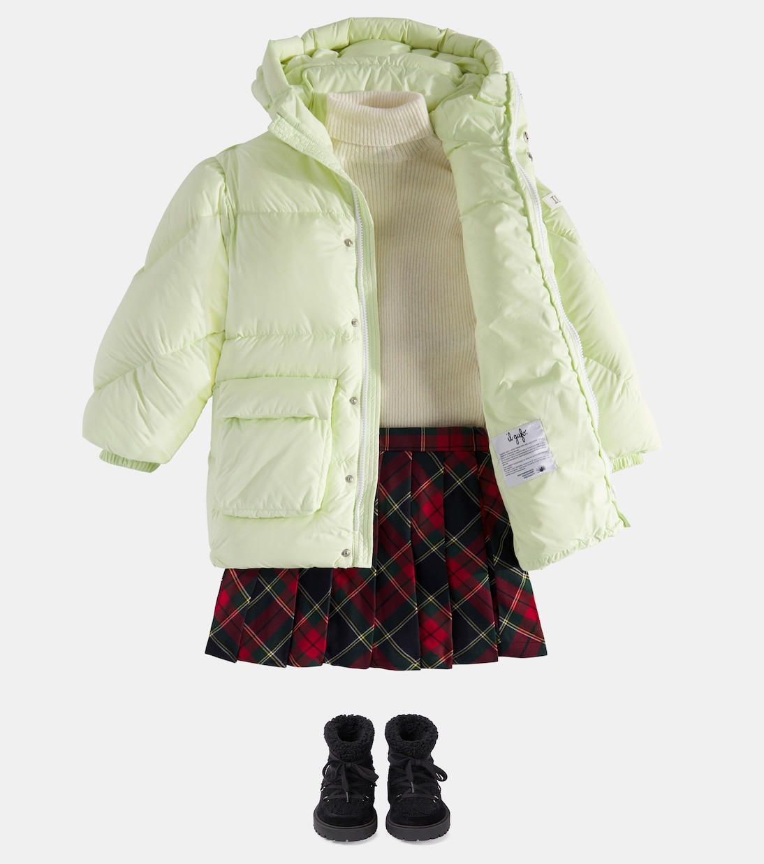 Checked skirt | Il Gufo