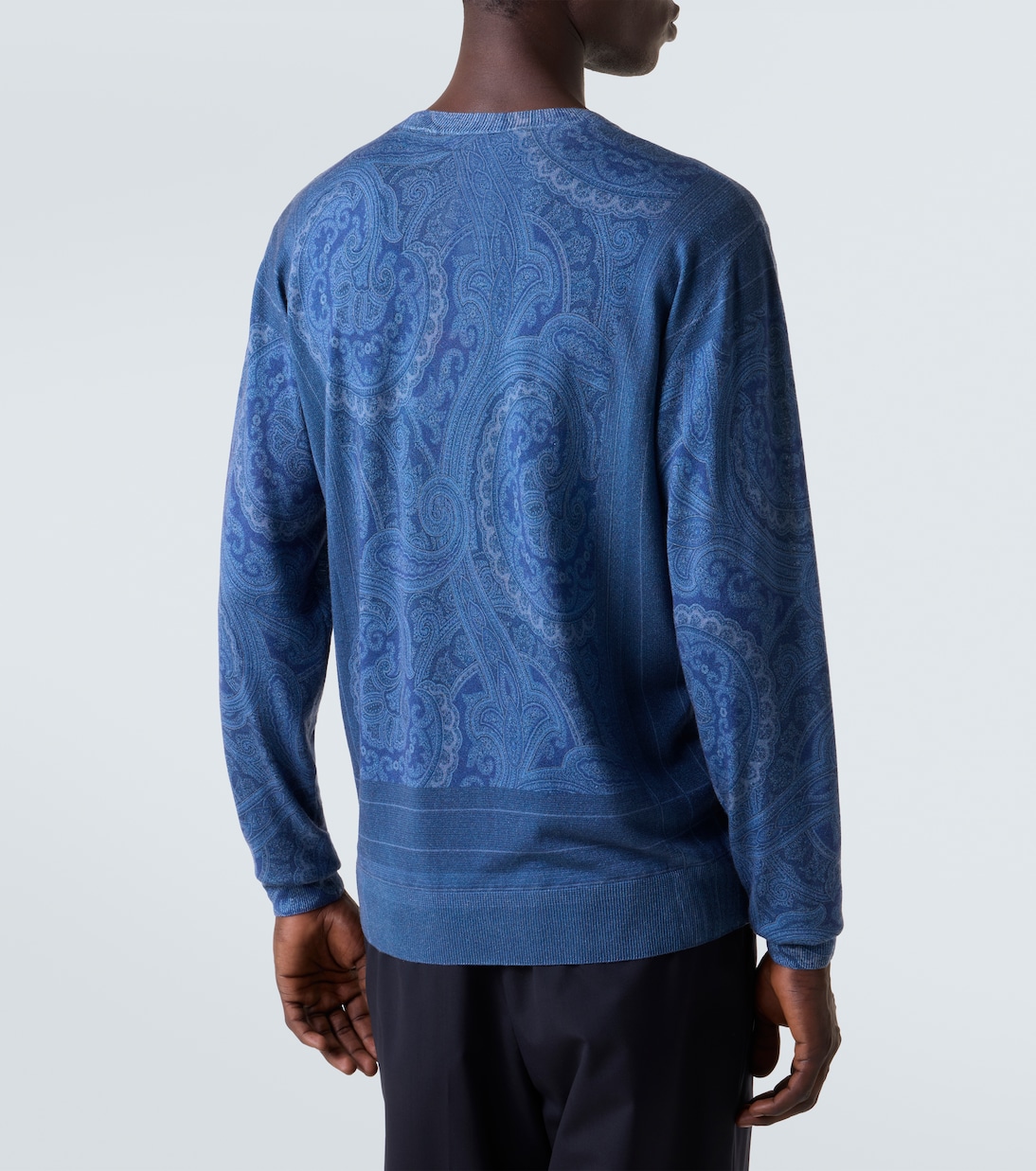 Paisley silk and cashmere sweater | Etro