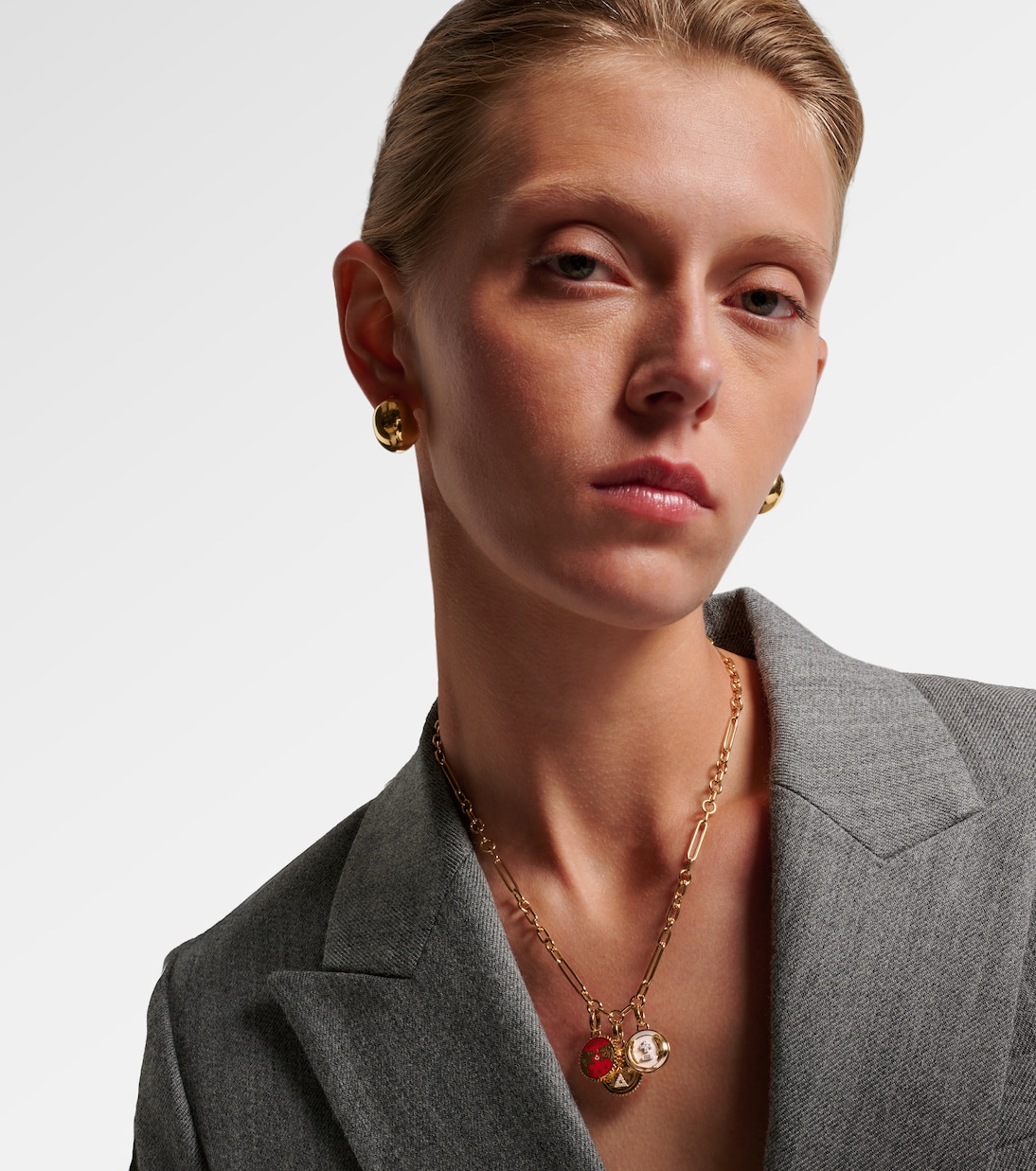 Dream, Vivacity & Strength 18kt gold necklace with diamonds | FoundRae