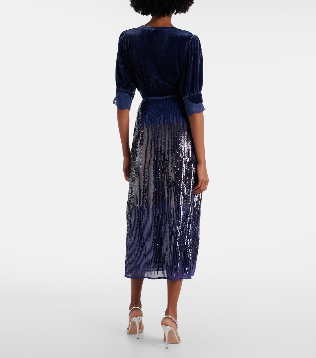 Midirock Kelly mit Pailletten | Rixo