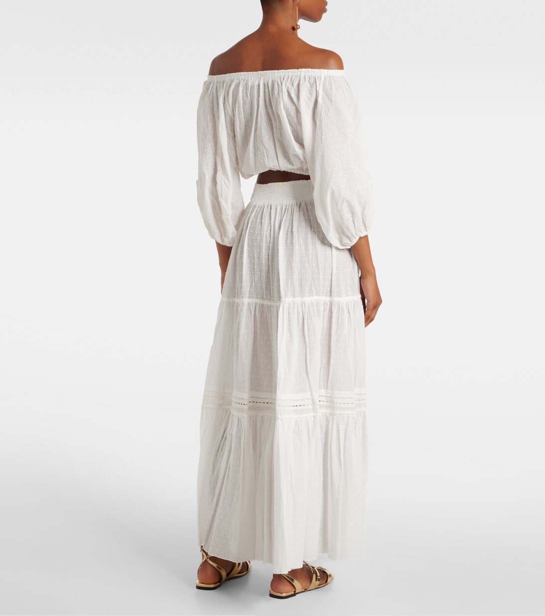 Maxirock aus Baumwolle | Poupette St Barth