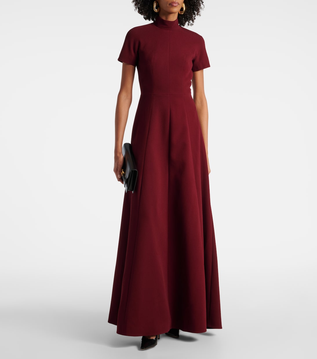 Abito lungo Malinda in crêpe | Emilia Wickstead