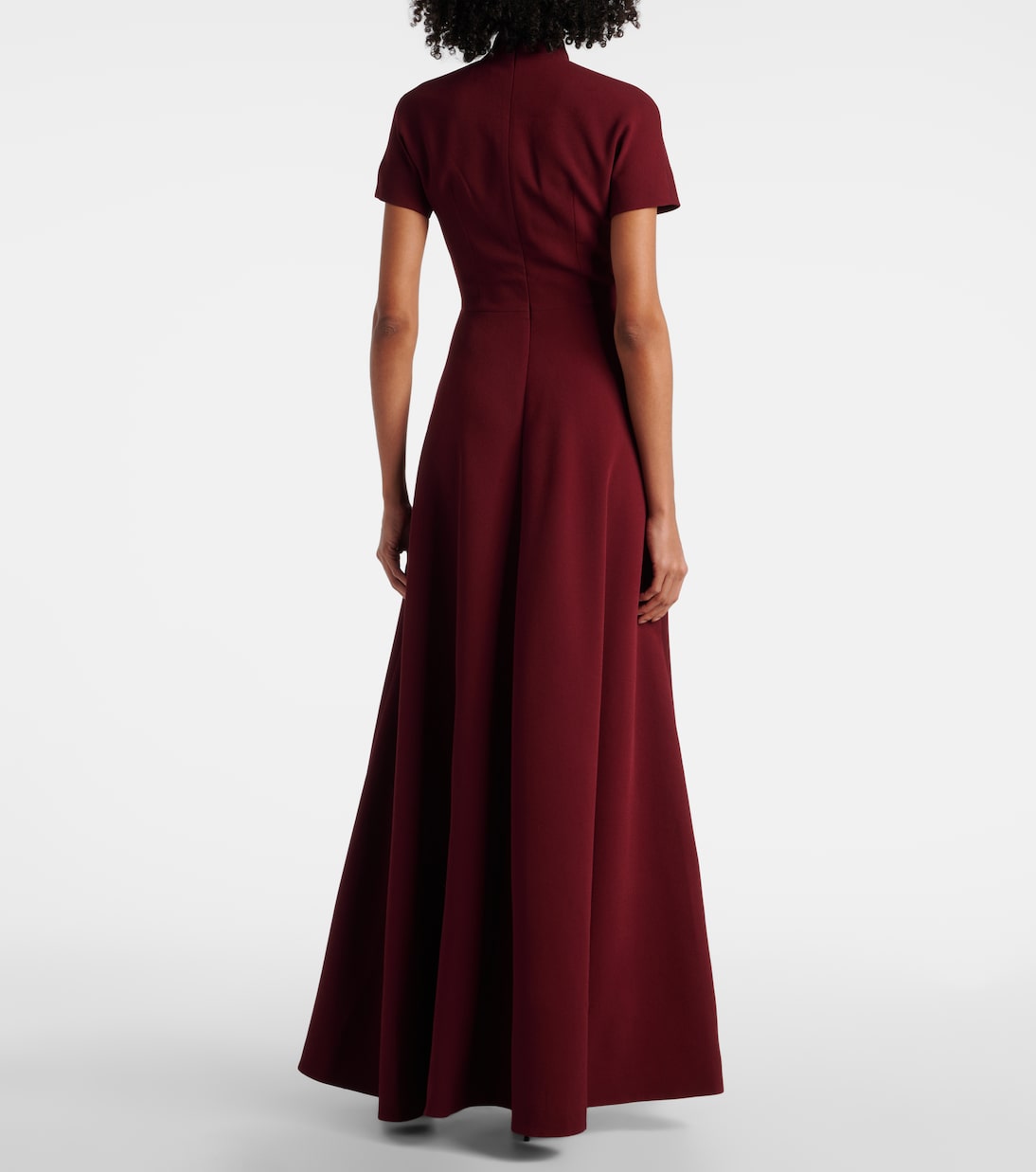 Abito lungo Malinda in crêpe | Emilia Wickstead