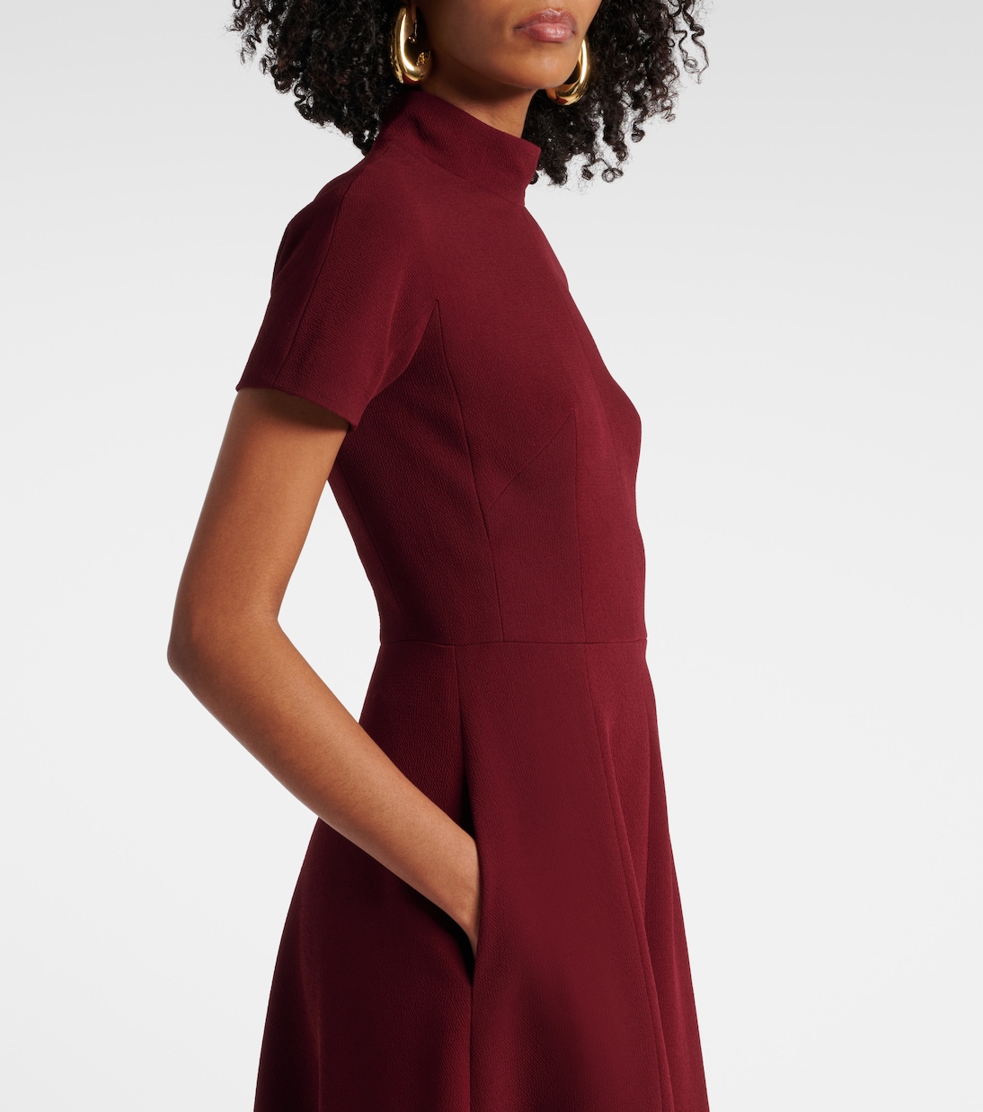 Abito lungo Malinda in crêpe | Emilia Wickstead