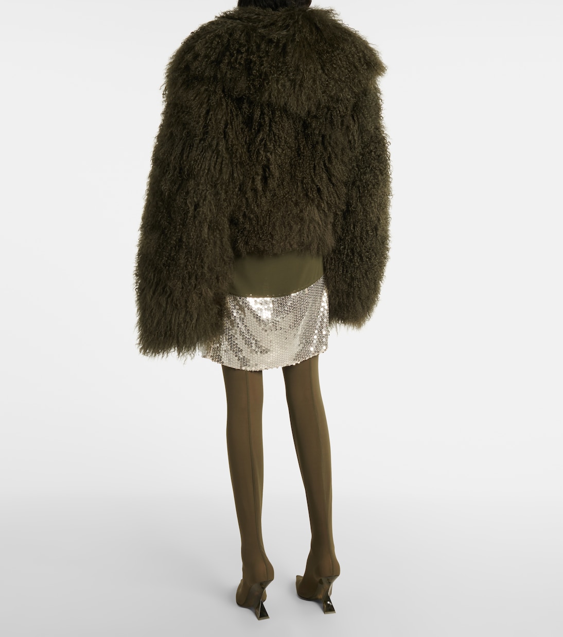 Chaqueta bomber de borrego | The Attico