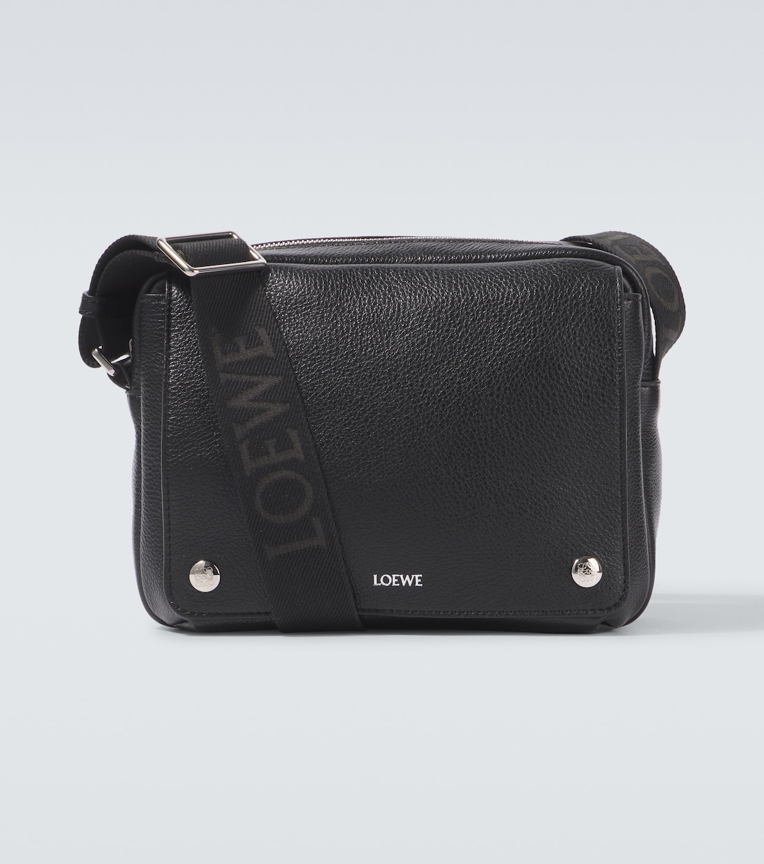 Bolso al hombro Pebble Medium de piel | Loewe