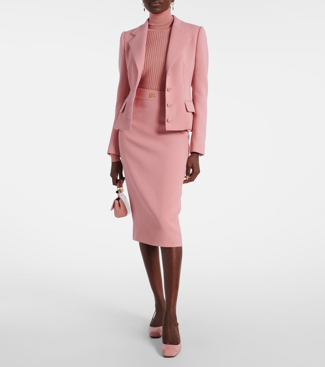 Ribbed-knit wool-blend sweater | Dolce&Gabbana