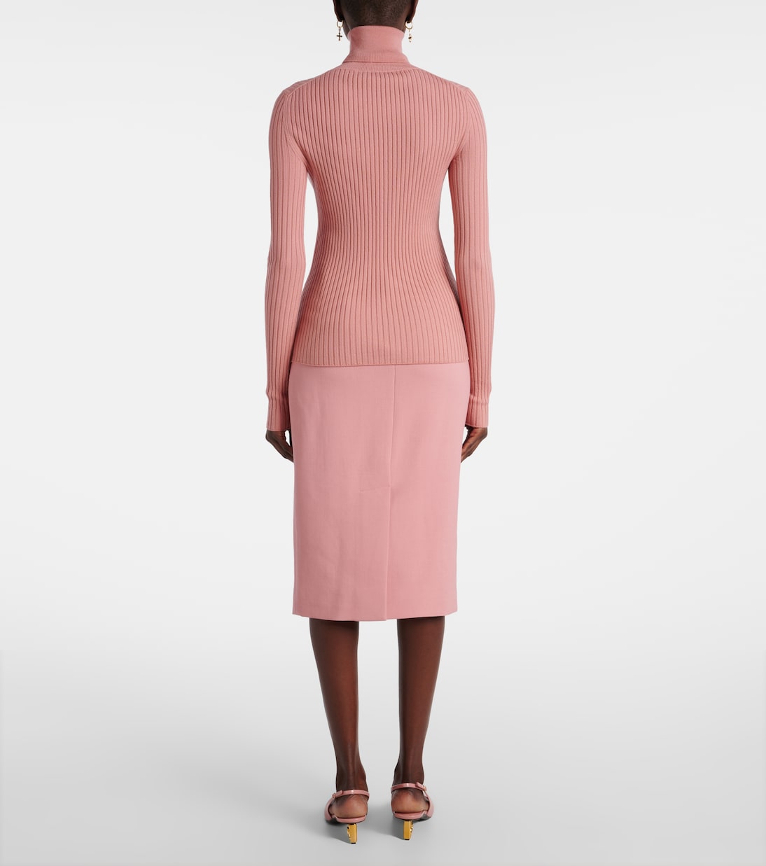 Ribbed-knit wool-blend sweater | Dolce&Gabbana