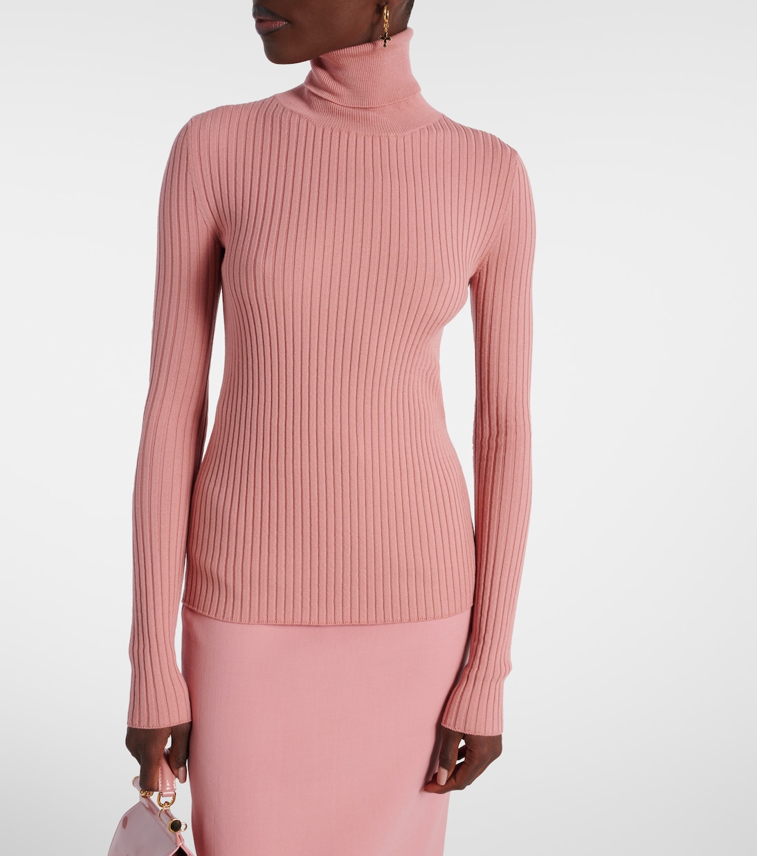 Ribbed-knit wool-blend sweater | Dolce&Gabbana