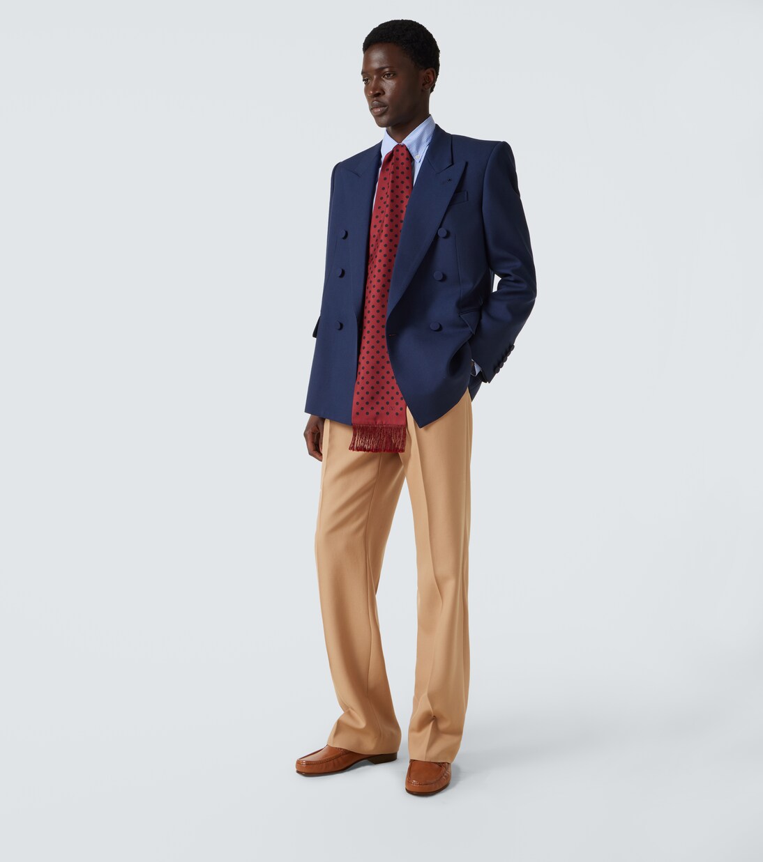 Polka-dot silk scarf | Valentino Garavani