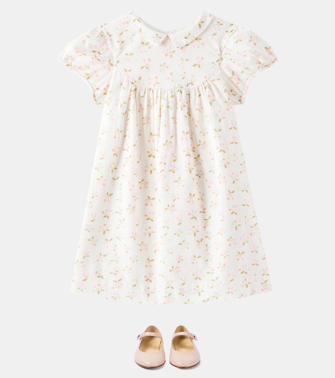 Tia floral cotton dress | Bonpoint