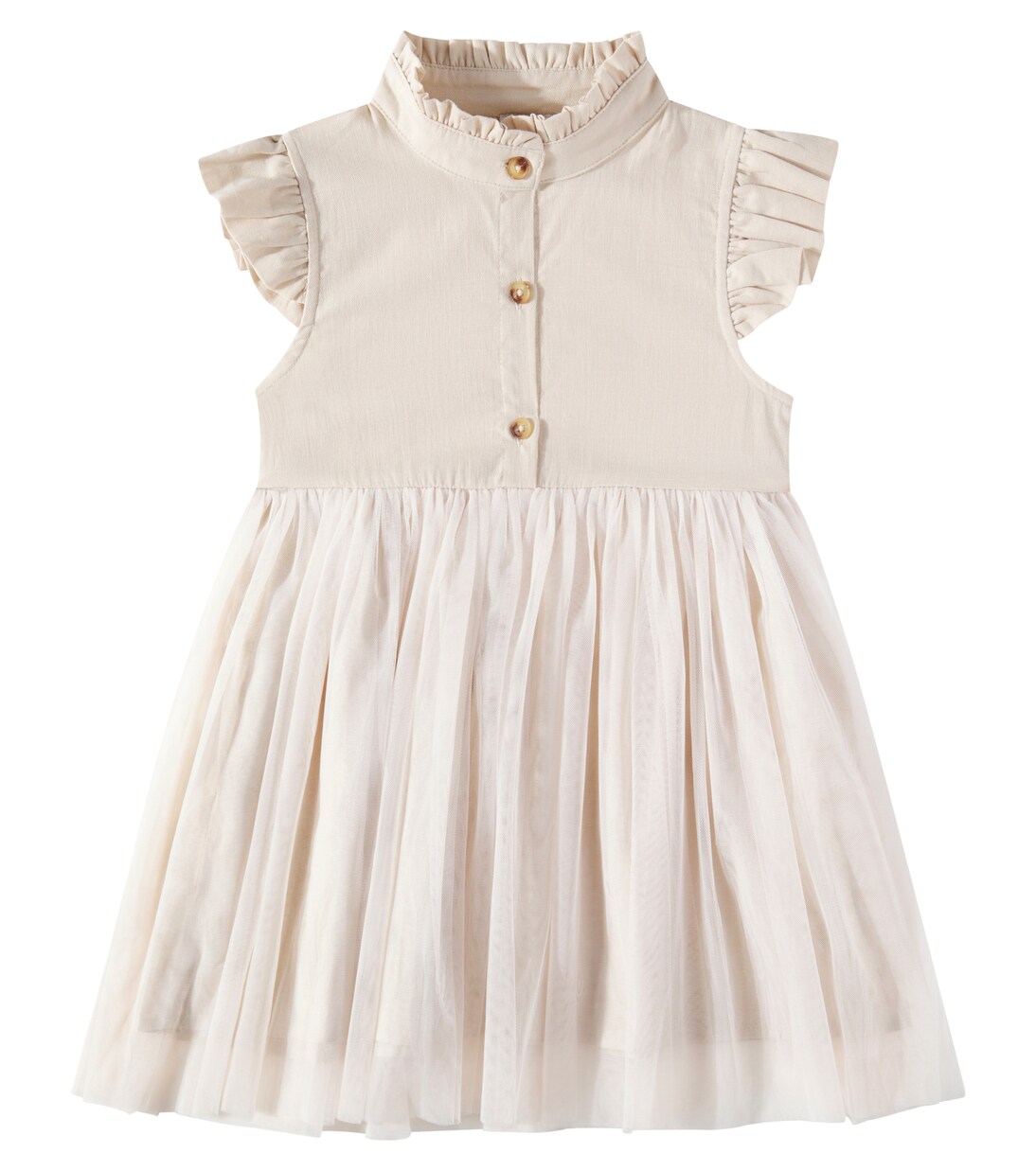 Fleurance ruffled dress | Donsje