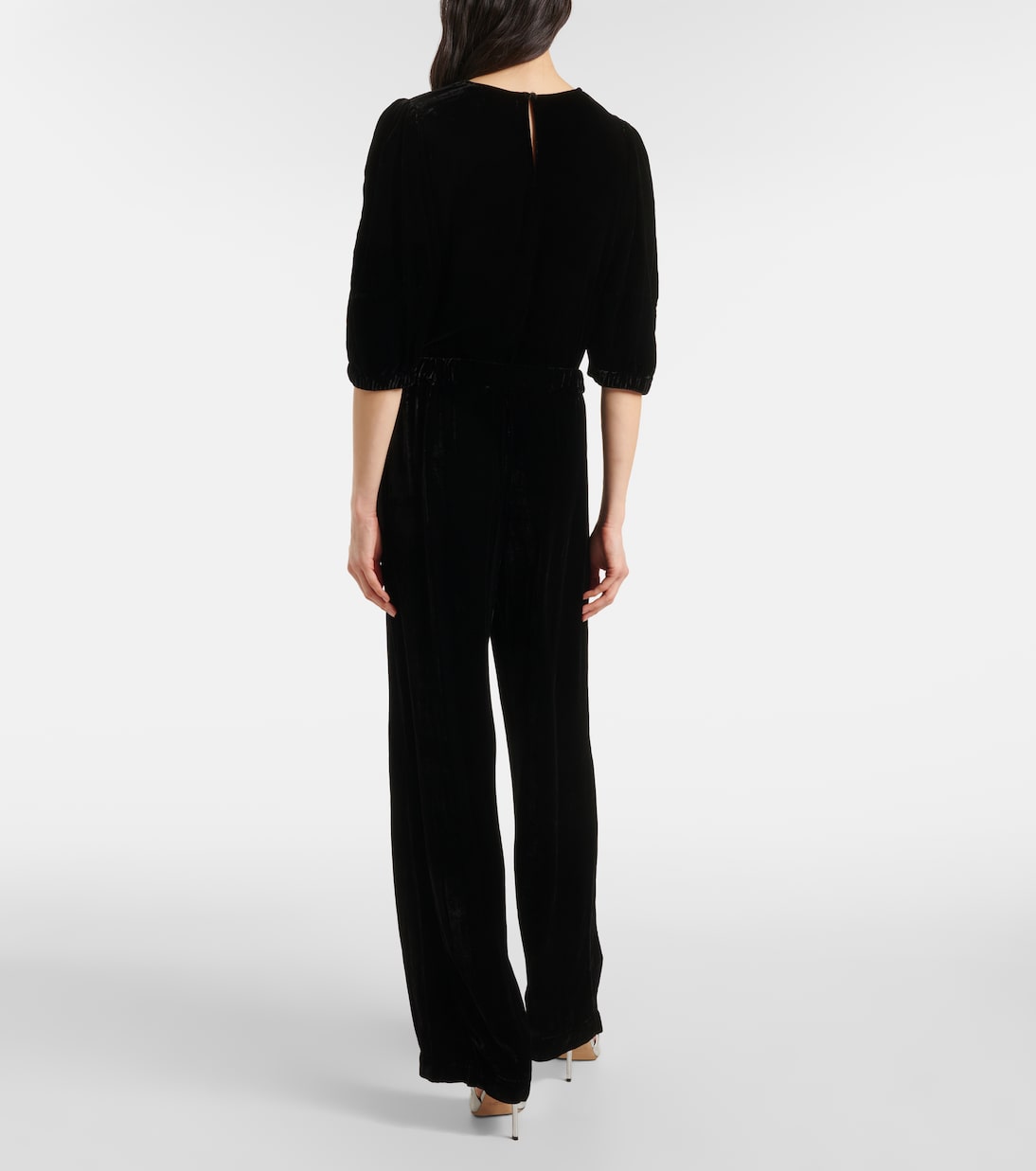 Gerade Hose Sorine aus Samt | Velvet