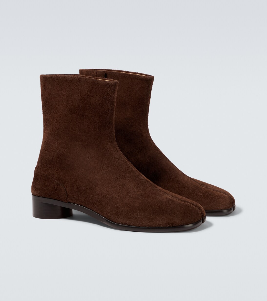 Ankle Boots Tabi aus Veloursleder | Maison Margiela