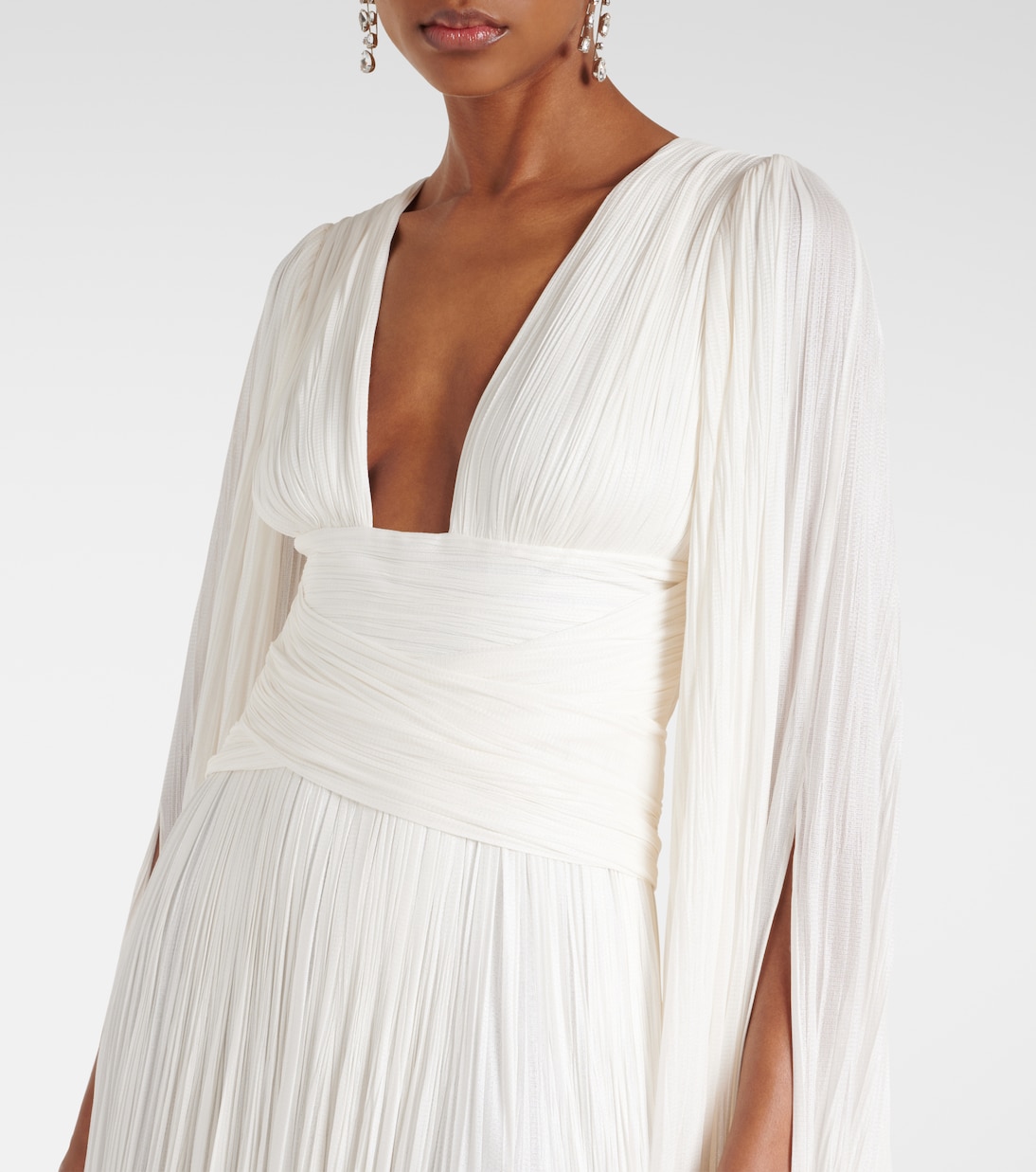 Robe longue Alana B en soie | Maria Lucia Hohan