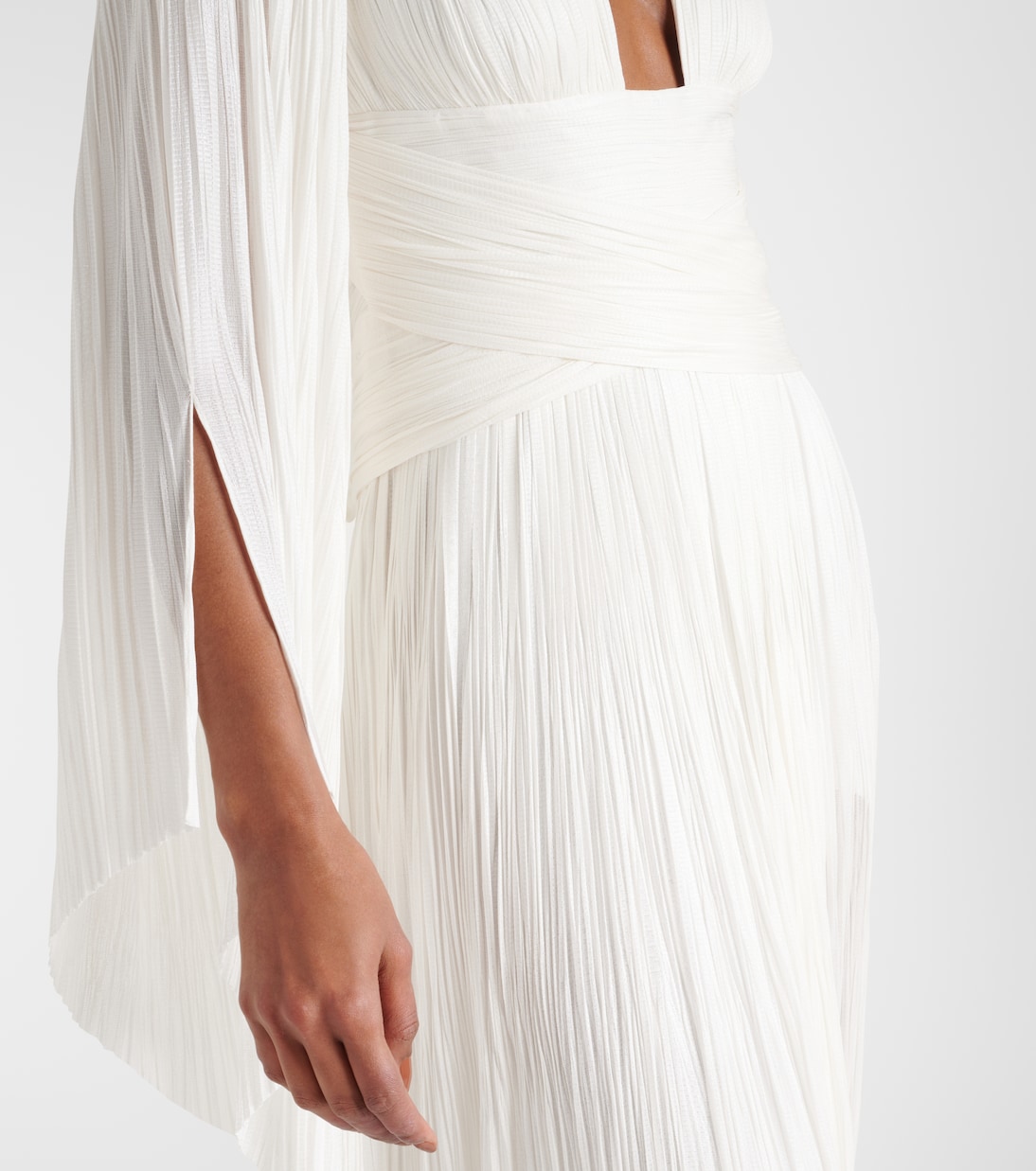 Robe longue Alana B en soie | Maria Lucia Hohan