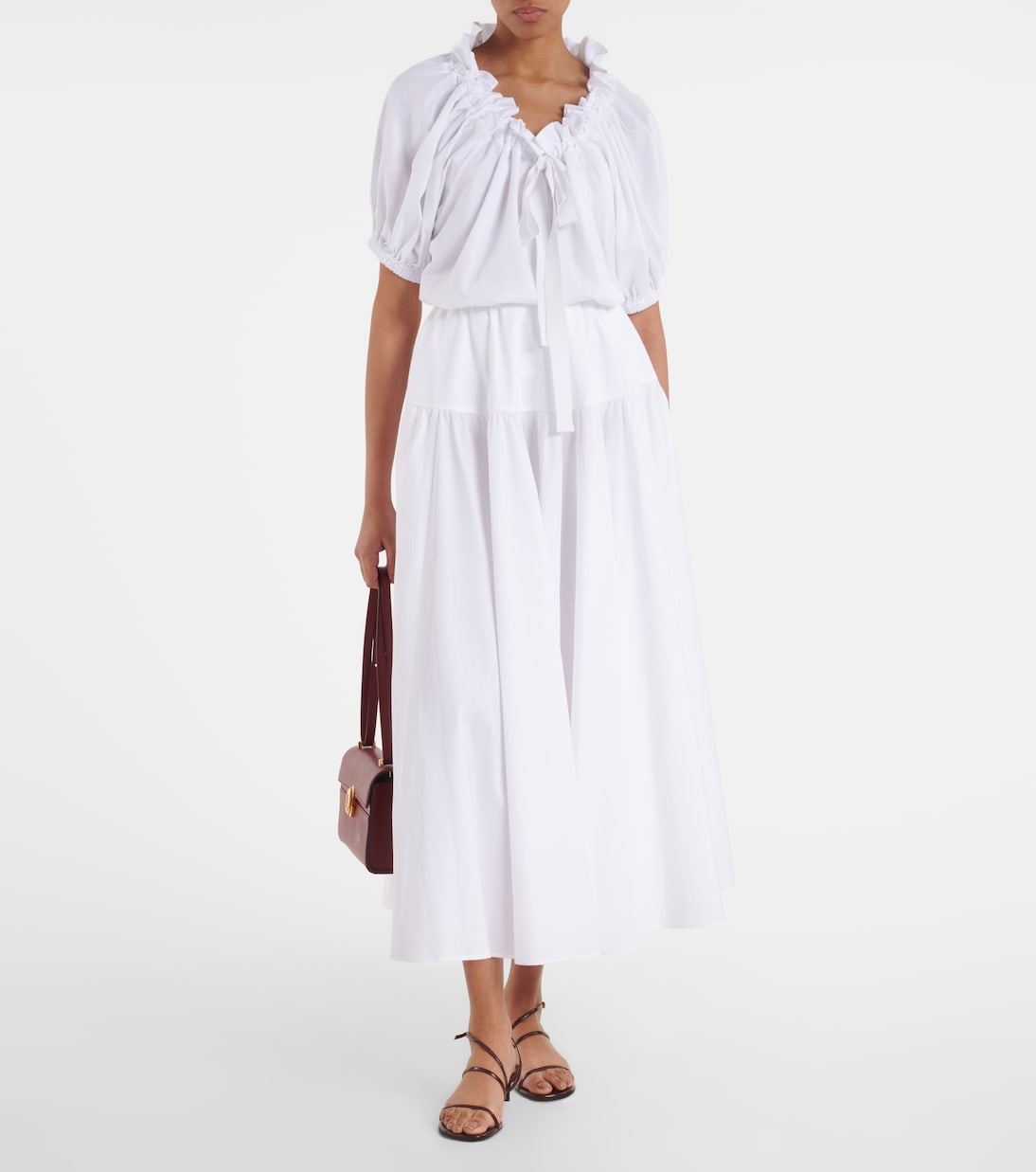 Cotton jersey top | Patou