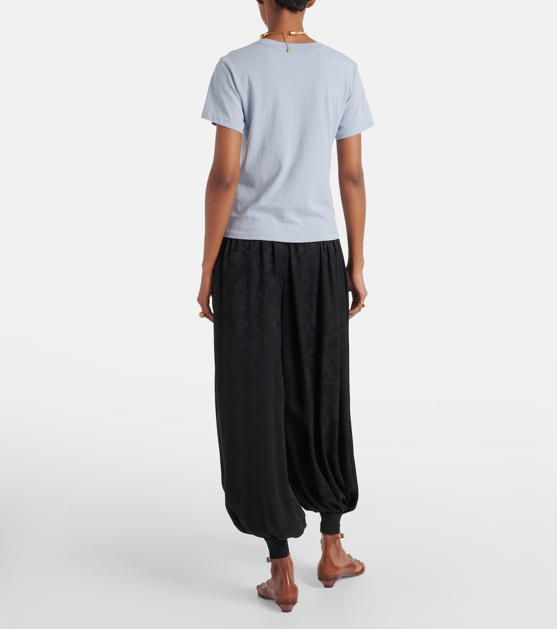 Camiseta de algodón estampada | Chloé