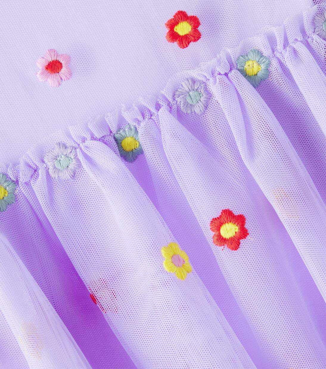 Baby embroidered floral tulle dress | Stella McCartney Kids