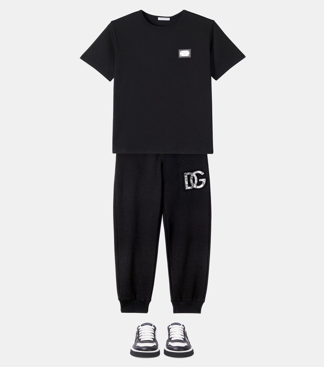 Logo cotton jersey T-shirt | Dolce&Gabbana Kids