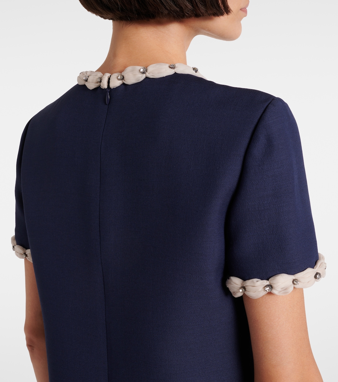 Verziertes Minikleid aus Crepe Couture | Valentino