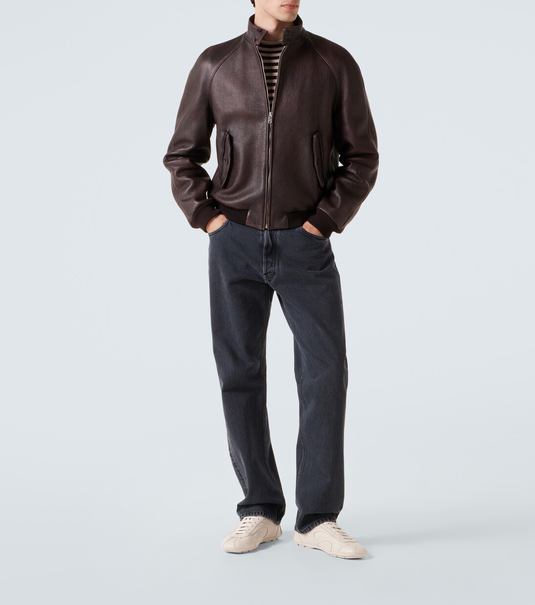 Sneakers Montecarlo Re-Edition 2005 aus Leder | Prada