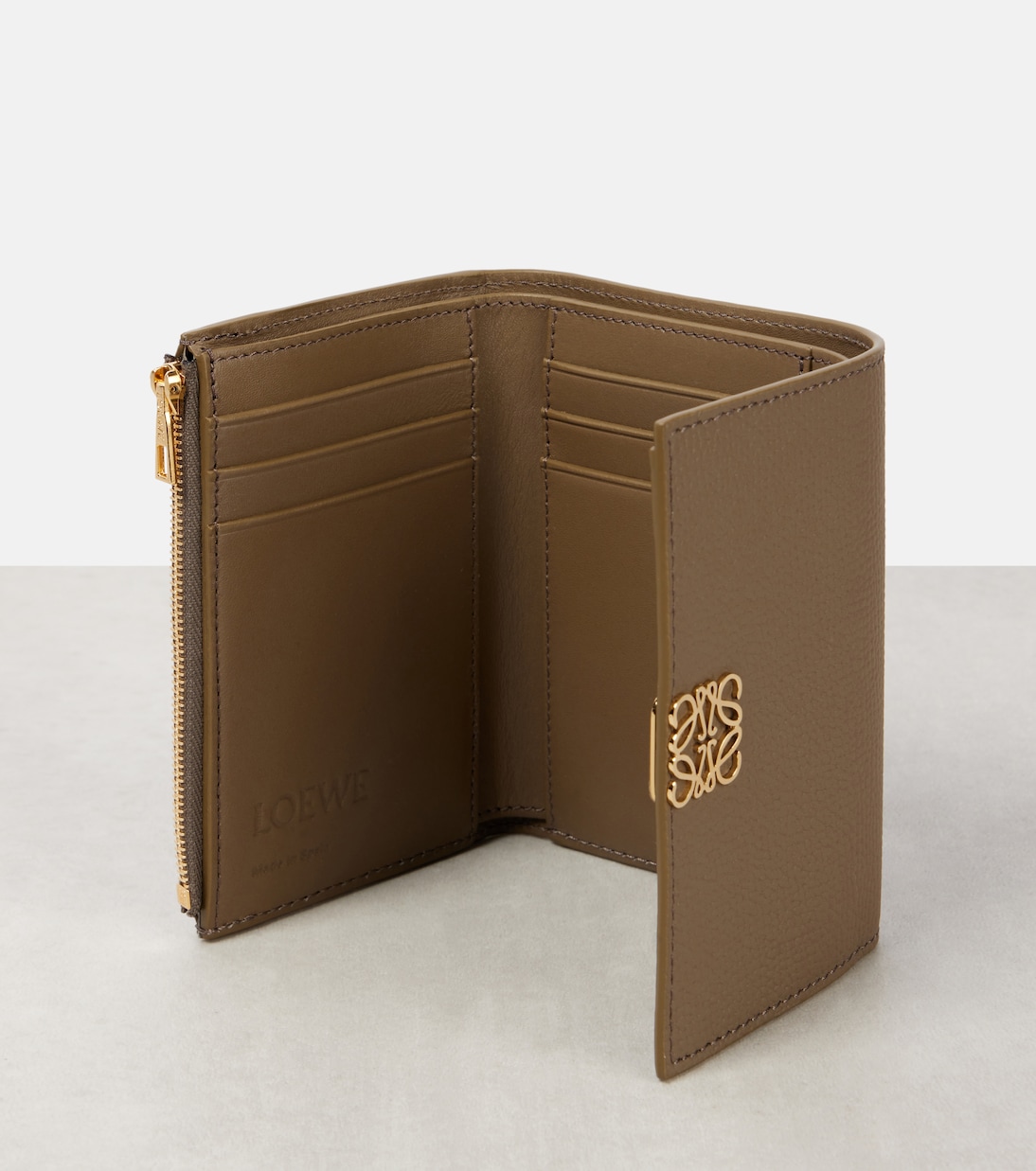 Anagram leather wallet | Loewe