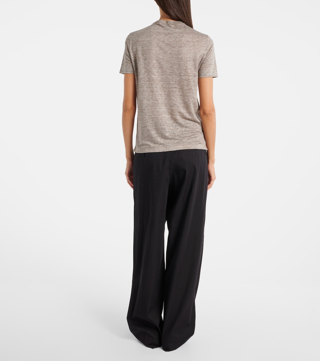 Gargano linen jersey T-shirt | Loro Piana
