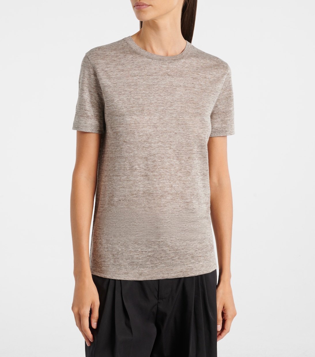 Gargano linen jersey T-shirt | Loro Piana