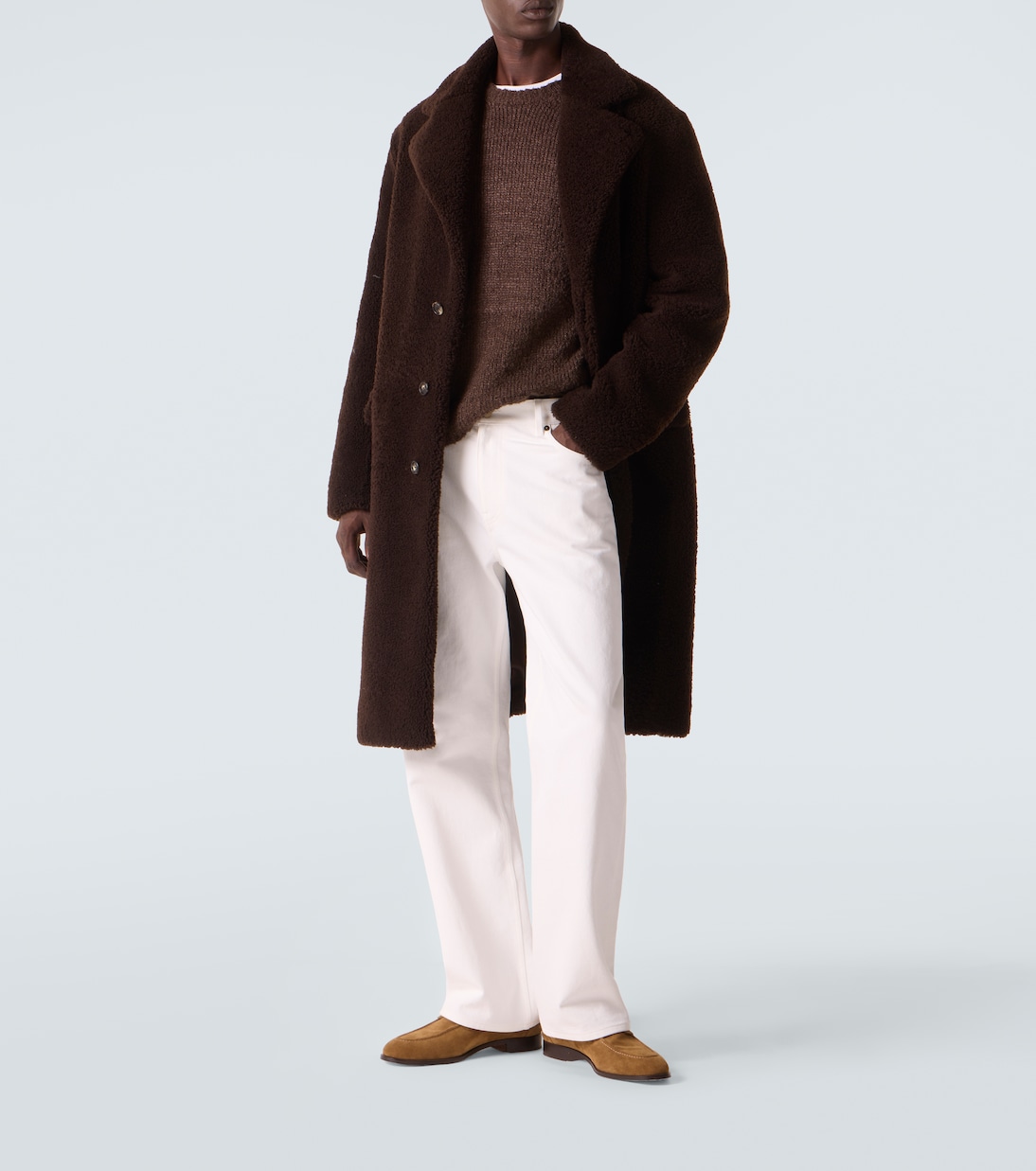 Mantel Teddy aus Shearling | Gabriela Hearst