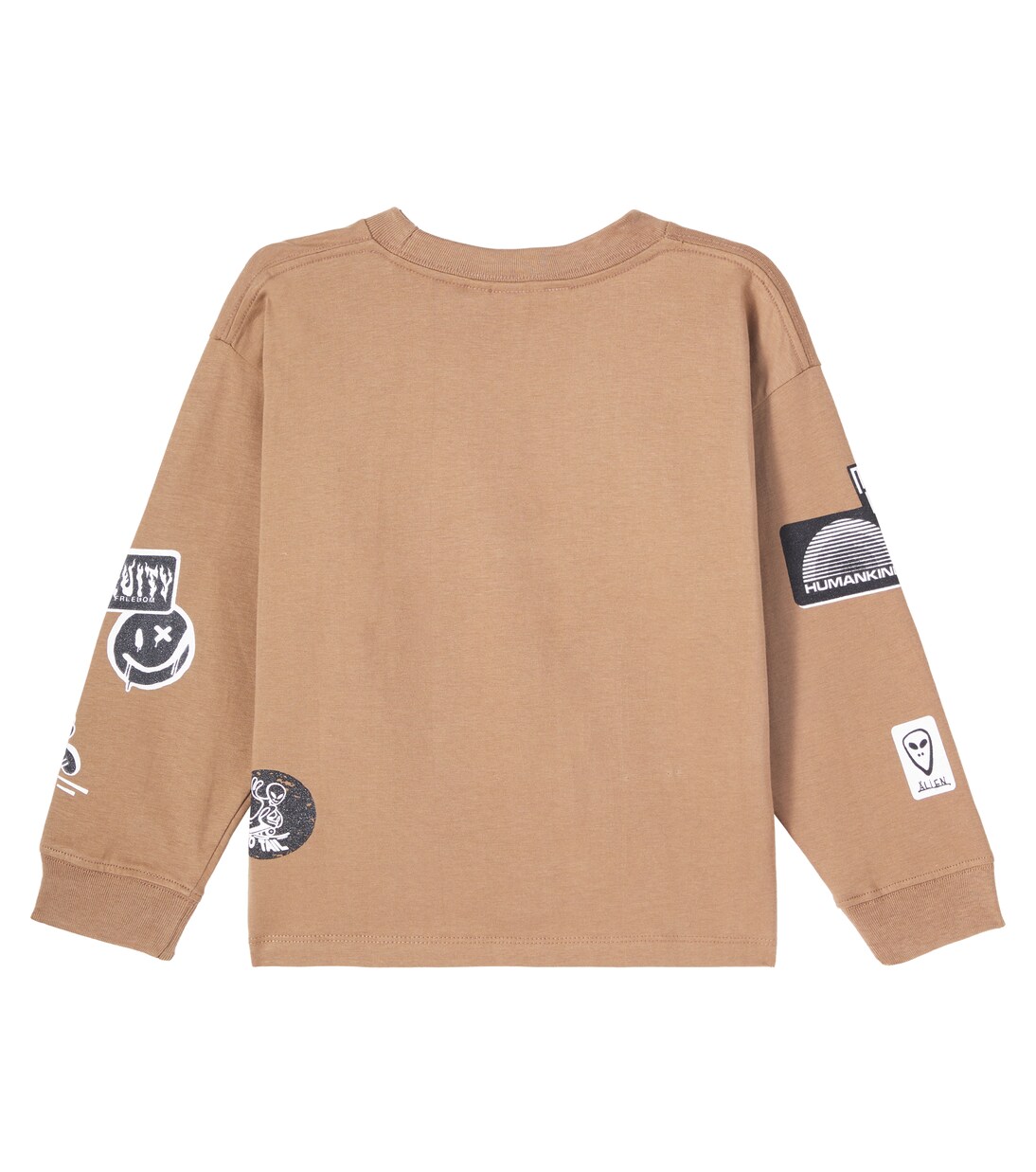Rube printed cotton sweatshirt | Molo