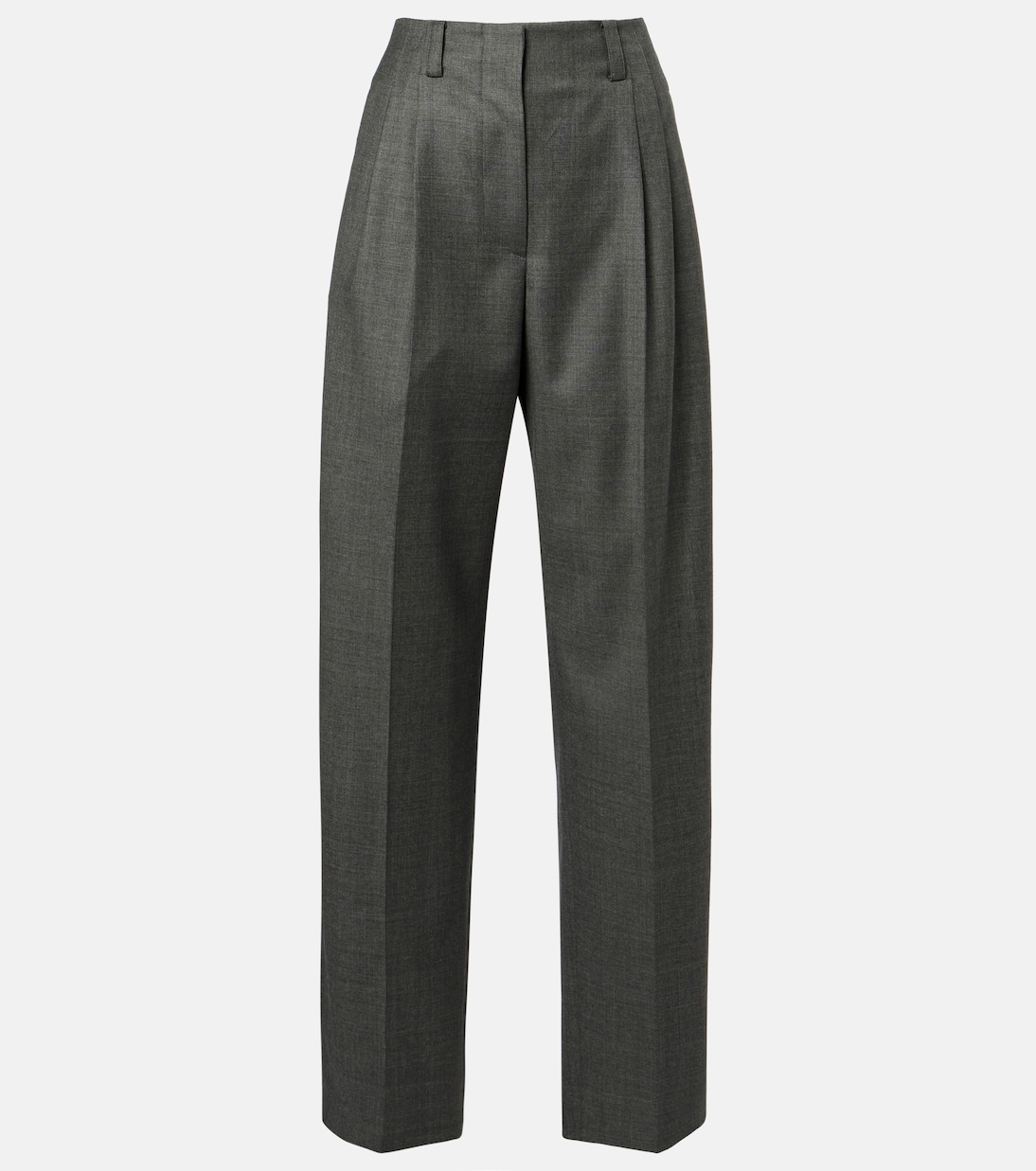 Low-rise wool wide-leg pants | Givenchy