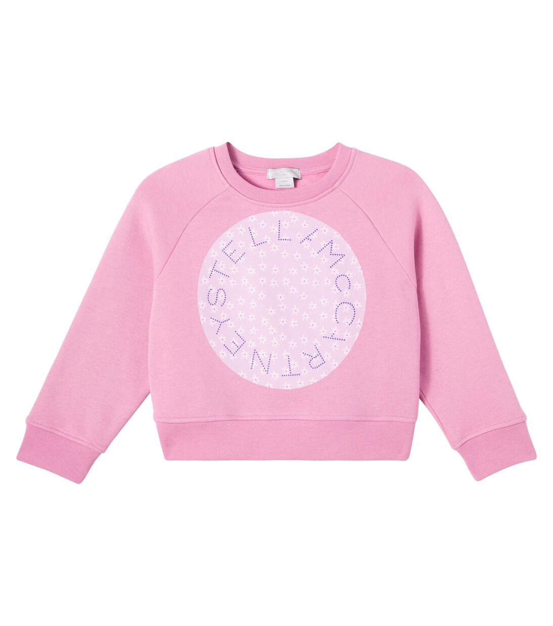 Logo cotton jersey sweatshirt | Stella McCartney Kids