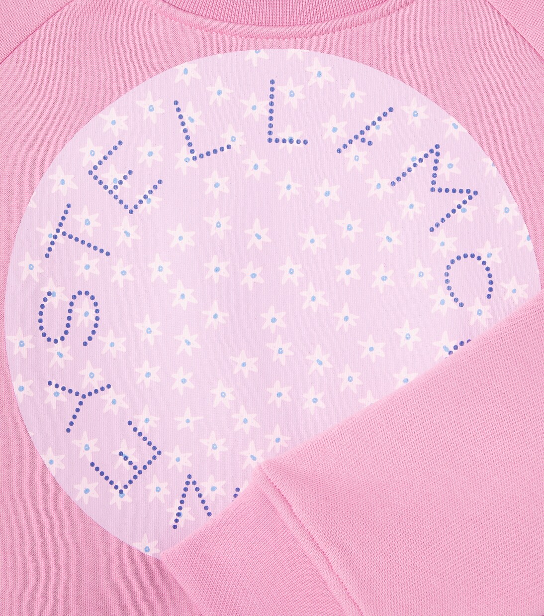 Logo cotton jersey sweatshirt | Stella McCartney Kids